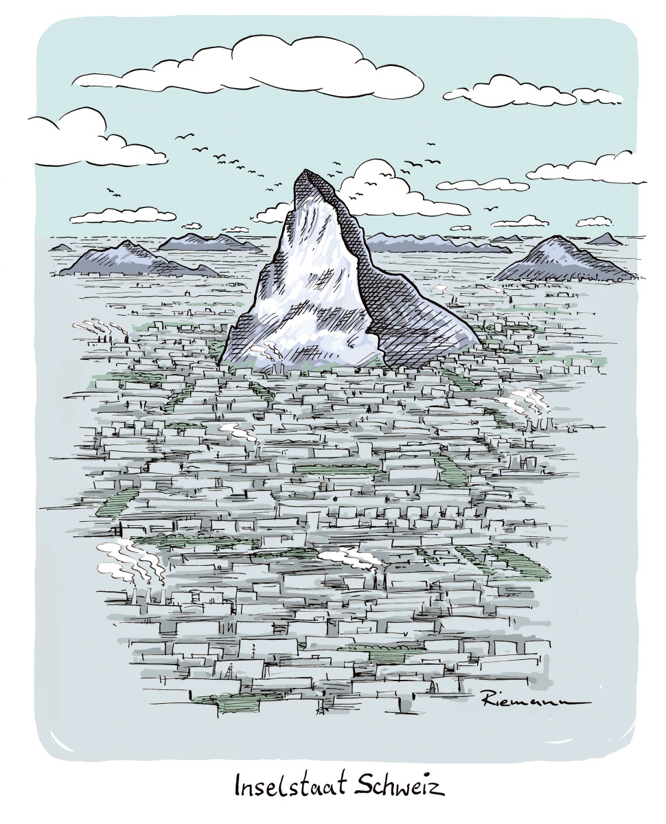 Karikatur Georg Riemann