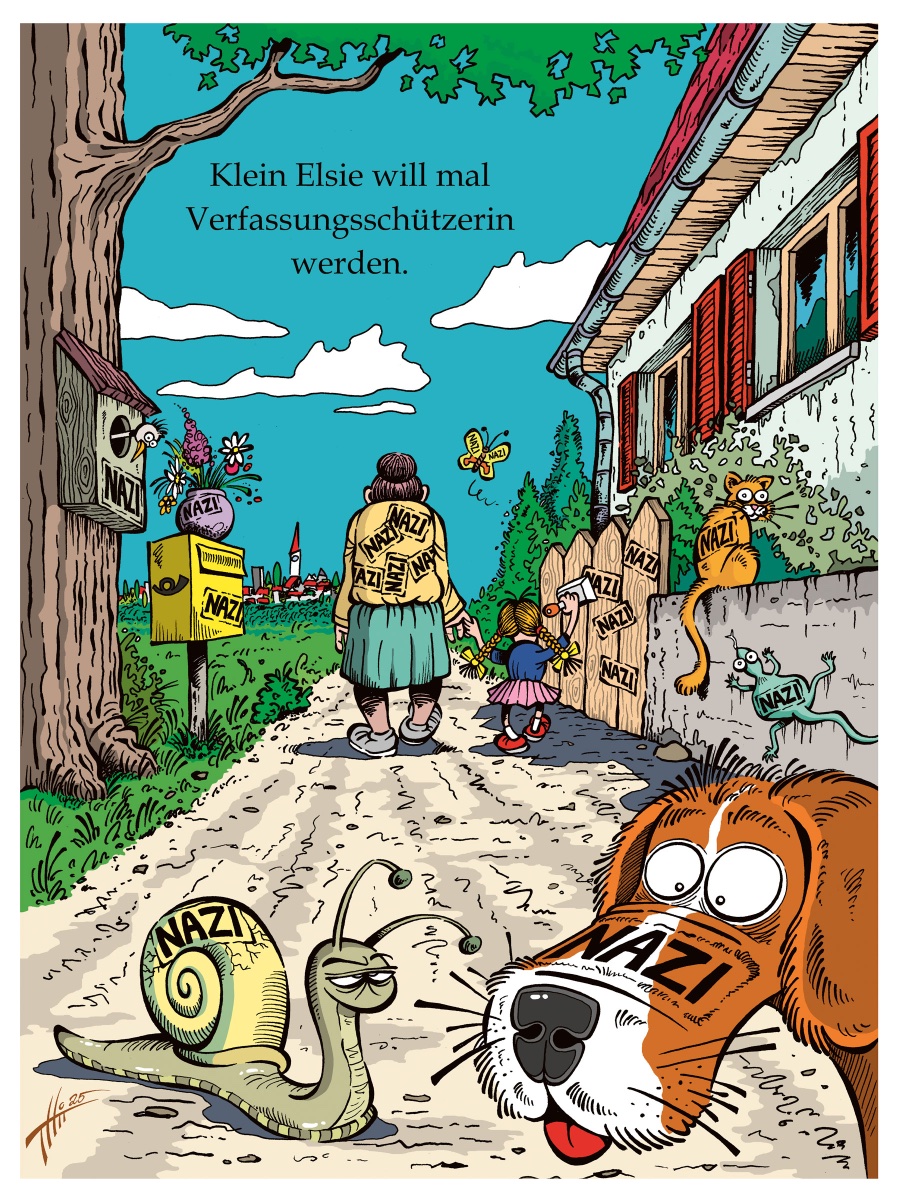 Karikatur Thom